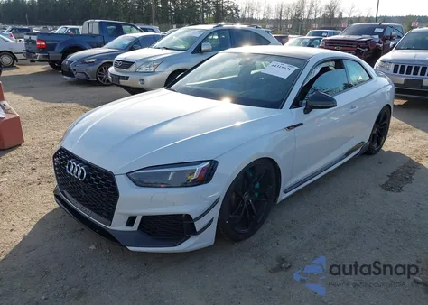 2018 Audi Rs 5 2.9T z USA, uszkodzony, nr VIN WUARWAF57JA905056